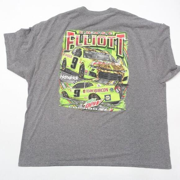 Hendrick Graphic T-Shirt Men's Size‎ 3XL Gray Short Sleeve Crew Neck Pullover - Picture 6 of 8
